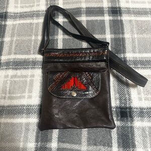 Cute Peruvian Inca small New Crossbody bag.